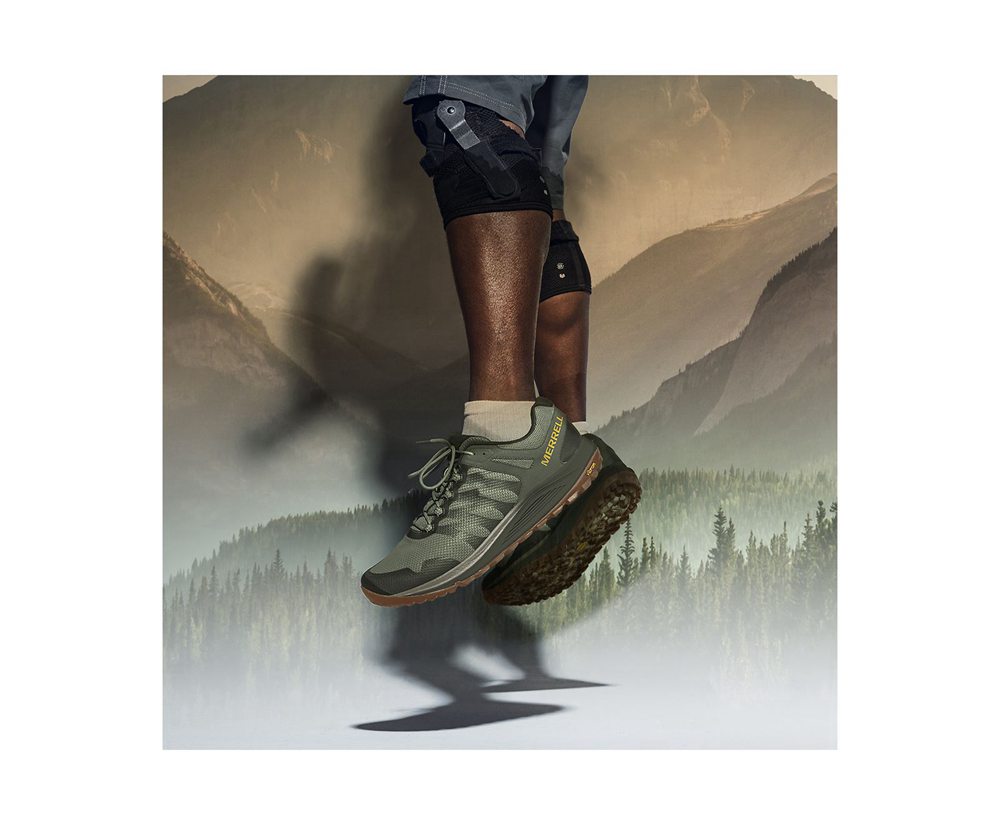 Tenis Homem - Merrell Nova 2 Gore-Tex® - Verde Oliva - DNZ305792